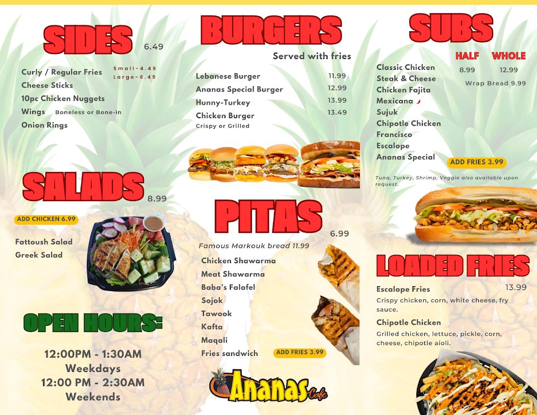 Ananas - Best Subs In Dearborn